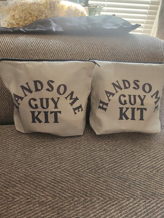 Other - STUFFEDHandsome Guy Kit Zipper Pouch Toiletry Bag